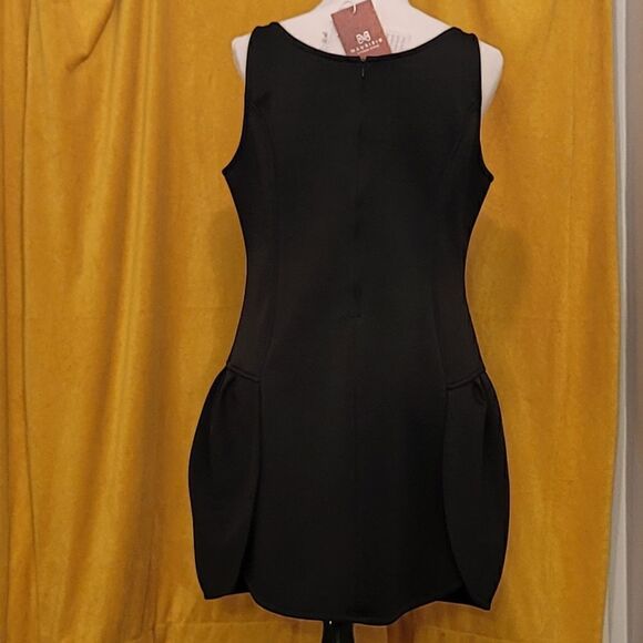 Little Black Scuba Dress - NWT - Maurizio Mykonos. - Picture 4 of 10